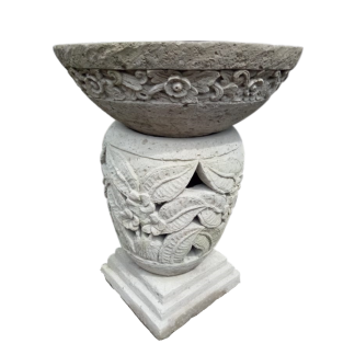 stone-carving-pedestal-pot