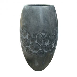 terrazzo-pot-planter-vase-black